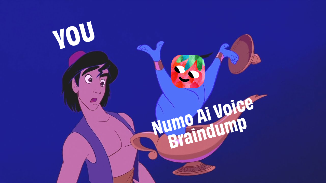 Braindump your tasks with your voice
